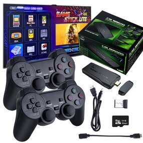 Game Stick Factory - OEM M8 4K HD Output 10000 3D Games 64GB Retro Console