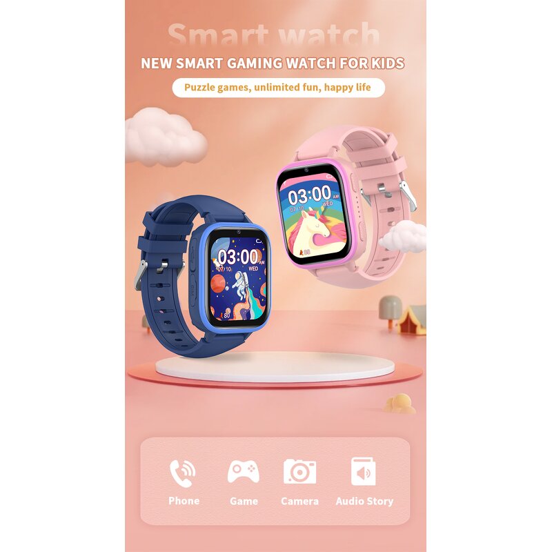 Smart Watch Kids Factory - OEM 2025 A26 2G GSM Call HD Camera Music Storybook