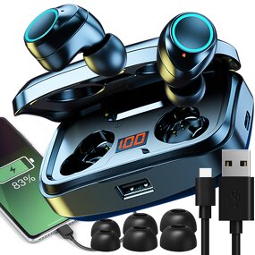 BT TWS Headset Factory - OEM 9D Stereo Sounds Noise Cancelling IPX5 Sweatproof