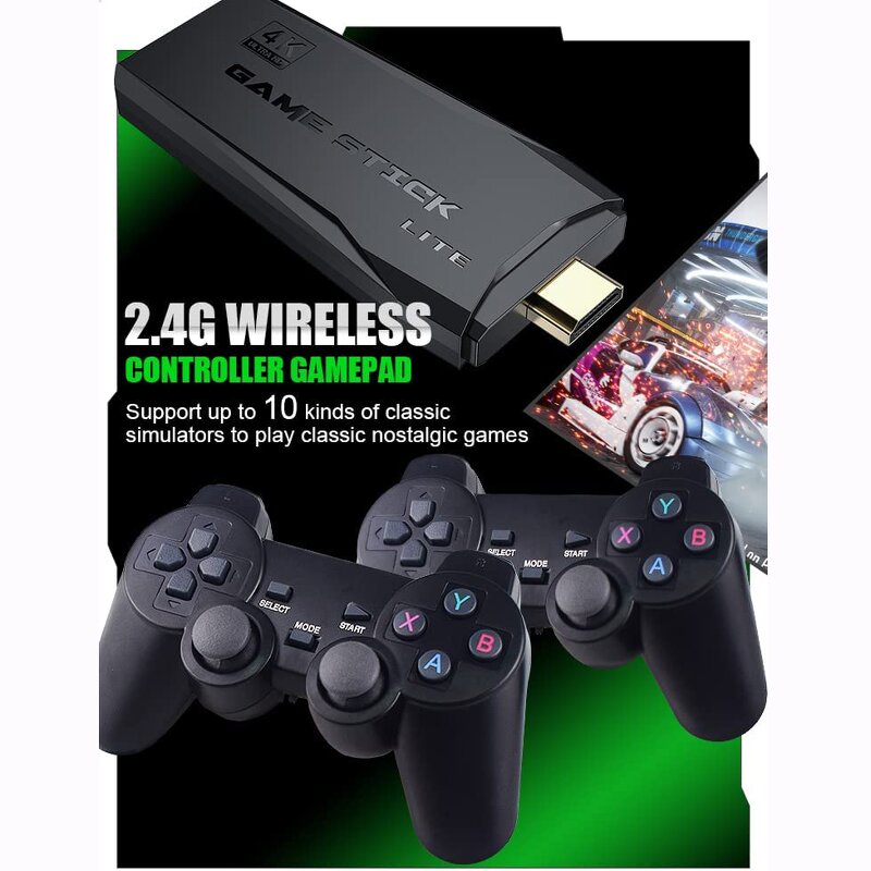 Game Stick Factory - OEM M8 4K HD Output 10000 3D Games 64GB Retro Console