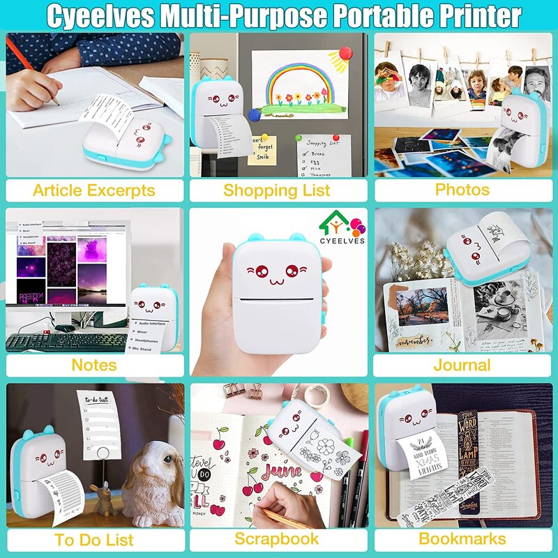Mini Printer Factory - OEM Hot Selling Christmas Kids Toys Gift Pocket Thermal