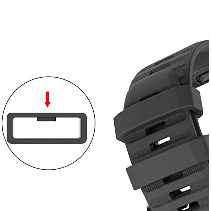 Watch Accessories Factory - OEM Plastic Belt Loop Adjust Buckle Strap Retainer