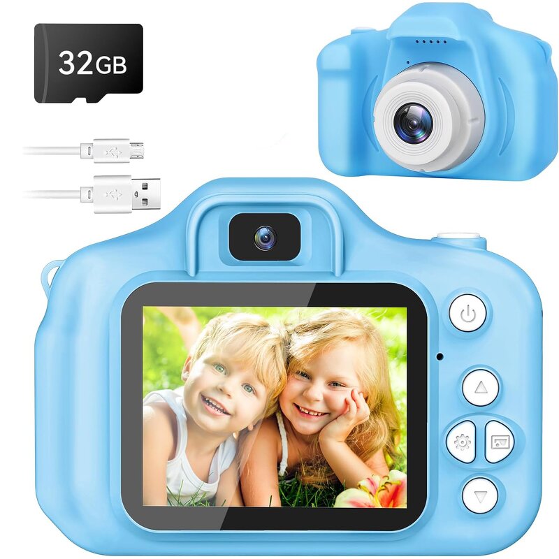 Mini Camera Factory - OEM X2 Cartoon Kid Selfie Toy 1080HP Video Christmas Gift