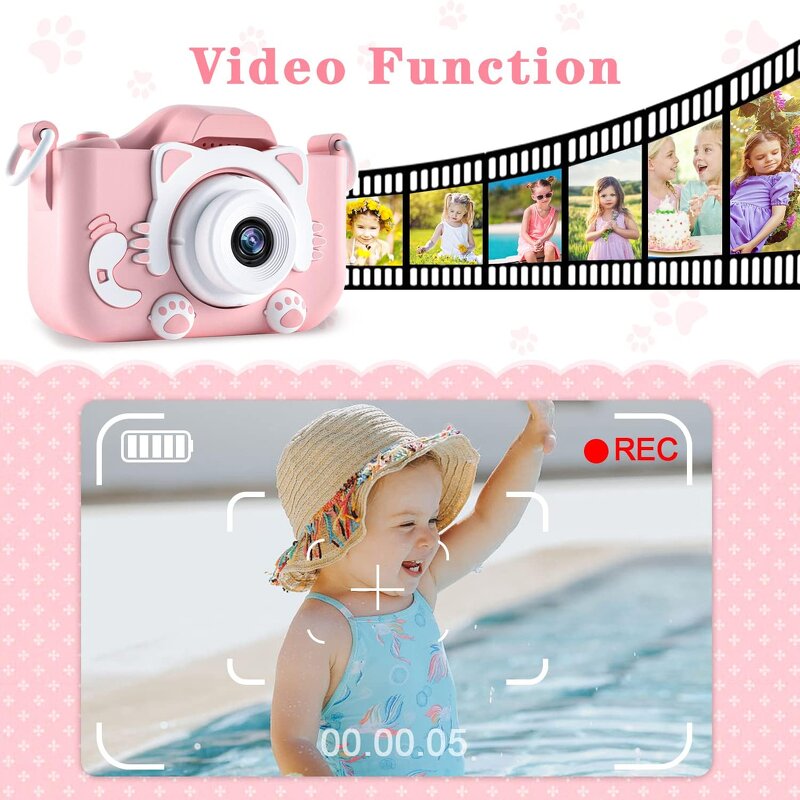 Kids Camera Factory - OEM X5S Mini Digital Take Photo 2 Inch 1080P Toy Birthday