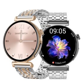 Smart Watch for Women Factory - OEM Luxury 1.28inch AMOLED BT Call ECG Heart Rate
