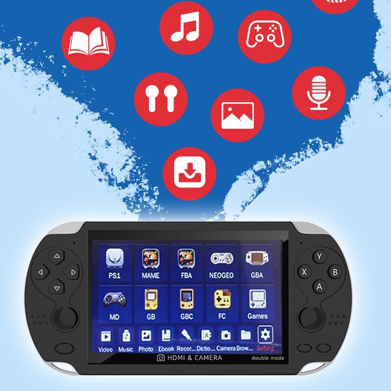 Portable Game Console Factory - OEM X12 Handheld Video Slim Controller for Kids