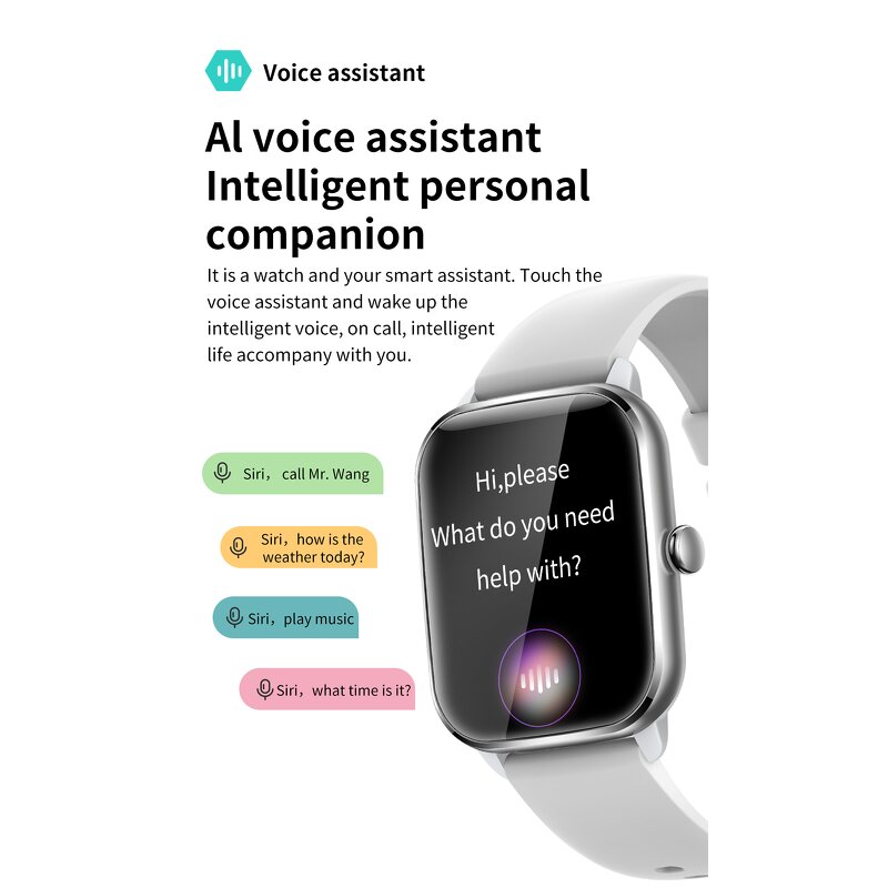 Sport Smart Watch Factory - OEM 1.9 Inch BT Call Heart Rate Blood Oxygen IP67