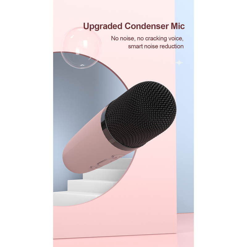 Mini Wireless Speaker Factory - OEM 2024 HIFI BT Speaker With Microphone Karaoke