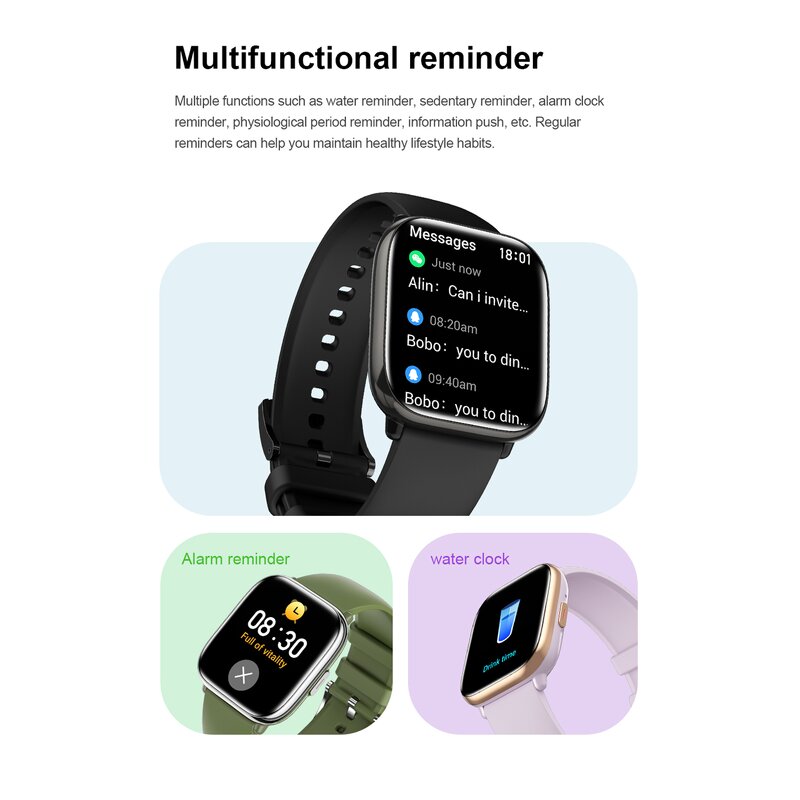 Smart Watches Factory - OEM 1.75 Inch AMOLED Screen BT Call Health Monitoring LP68