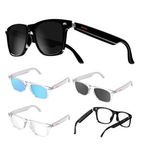 Smart Glasses Factory - OEM 2025 Fashion Remote Photo Voice Assistant Wearable