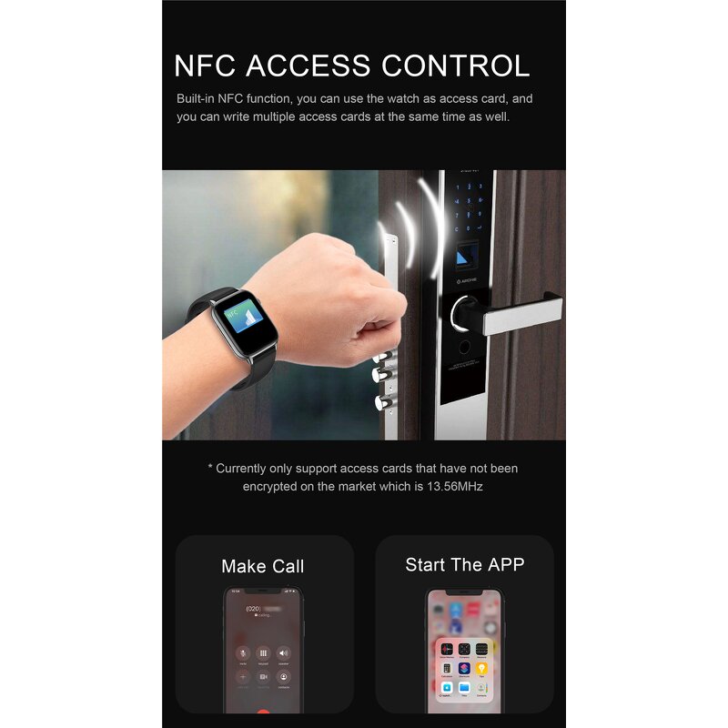 Smart Watch Factory - OEM 1.9 Inch HD Large Screen AI Voice BT Call NFC IP68