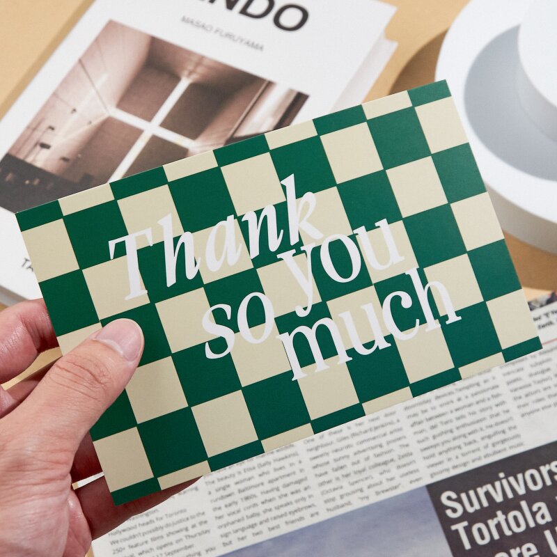 Paperboard Thank You Cards Manufacturer - OEM/ODM Business Name Advertising Visiting Card