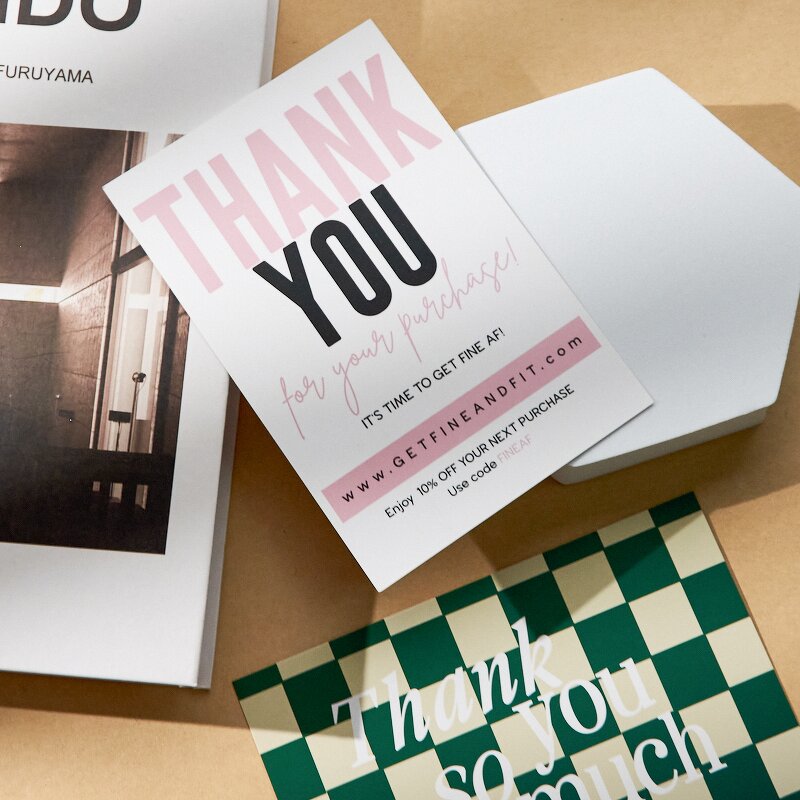 Thank You Cards Manufacturer - Wholesale Business Name Postcards Gift with Custom Print