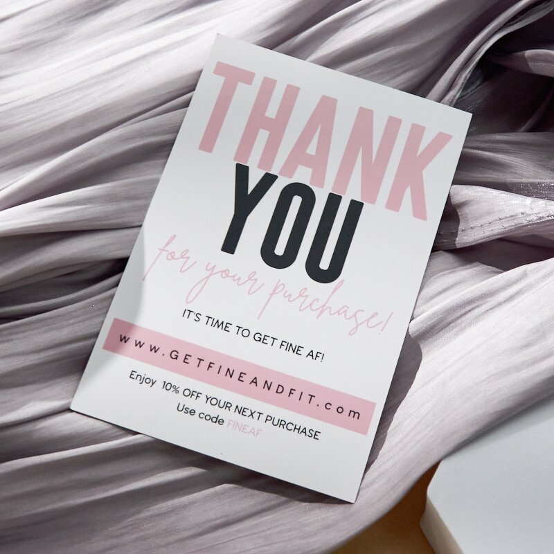 Thank You Cards Manufacturer - Wholesale Business Name Postcards Gift with Custom Print