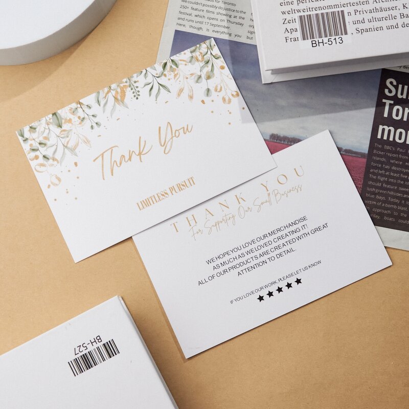 Paperboard Cards Manufacturer - OEM/ODM Custom Business Visiting Name Postcards Thank You