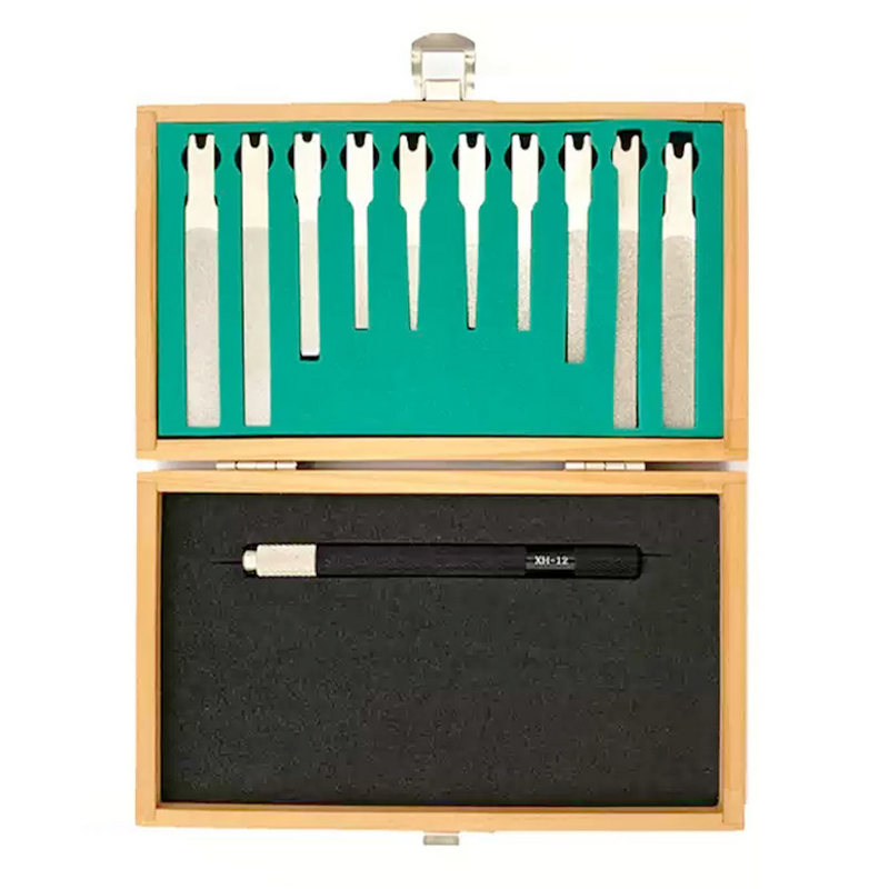 Diamond Needle File Set Factory - OEM Besdia FAS-100T Flat Hand Bendable Handle