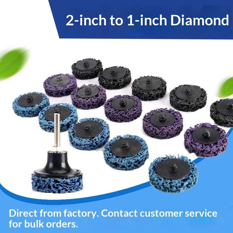 Grinding Sheet Factory - OEM 2 Inch 50 Poly Carborundum Non-woven for Metal