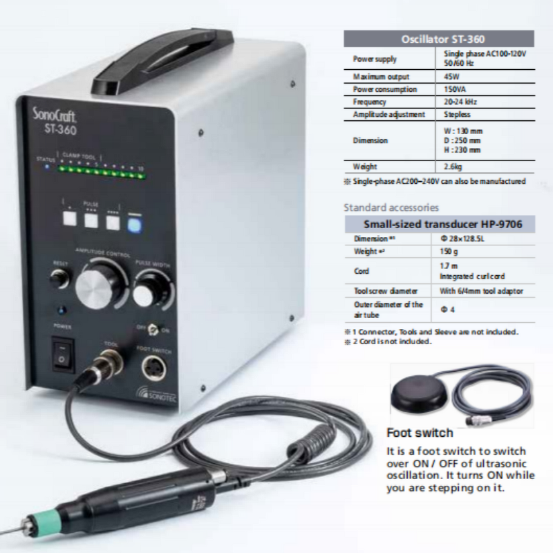 Electric Ultrasonic Grinding Machine Factory - OEM Japanese SONOFILE SF-355 Mirror