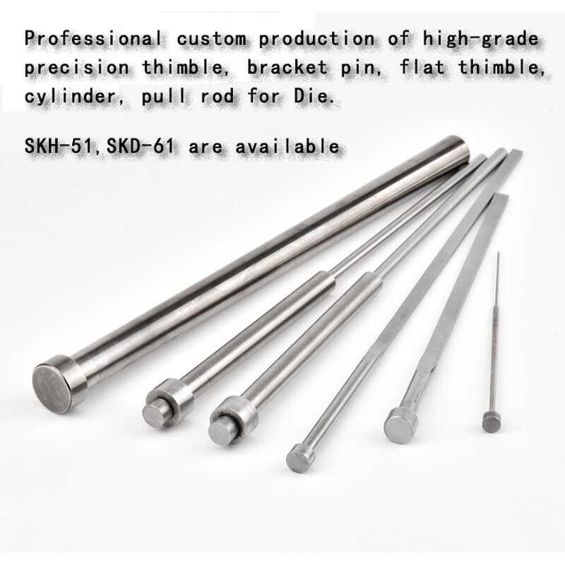 Ejector Pins Factory - OEM Injection Mould for Plastic Molde Stepped Straight SKH-51