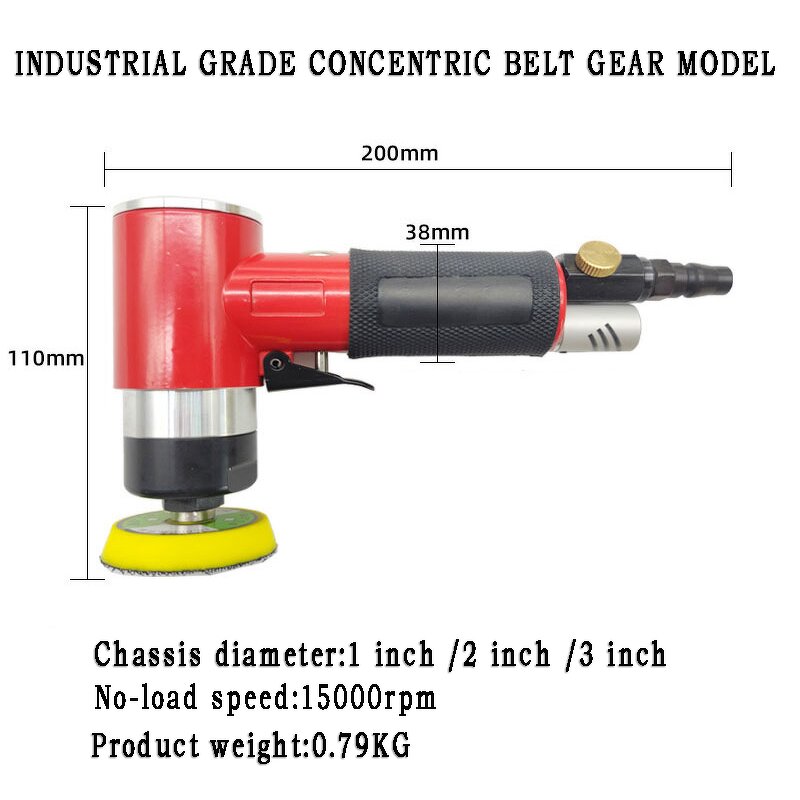 Pneumatic Polisher Factory - OEM Sonidec 2" for Mold Polishing Auto Body Grinding