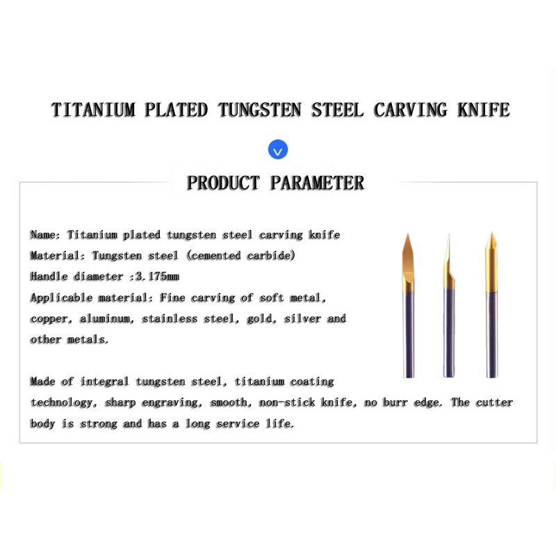 Carving Knife Factory - OEM Sonidec High Quality CNC Tungsten Carbide for Soft Metal