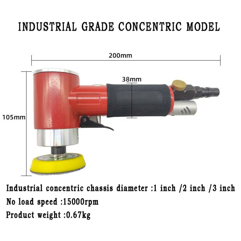 Pneumatic Polisher Factory - OEM Sonidec 2" for Mold Polishing Auto Body Grinding