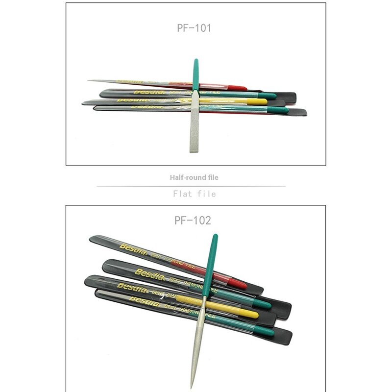 File Cutter Kit Factory - OEM Besia Industrial-Grade PF100 Hardened Steel Carbide