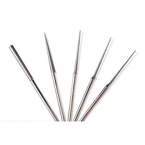 Grinding Rod Factory - OEM 3mm Fine Sand Cylindrical Electric Corundum Needle Tip