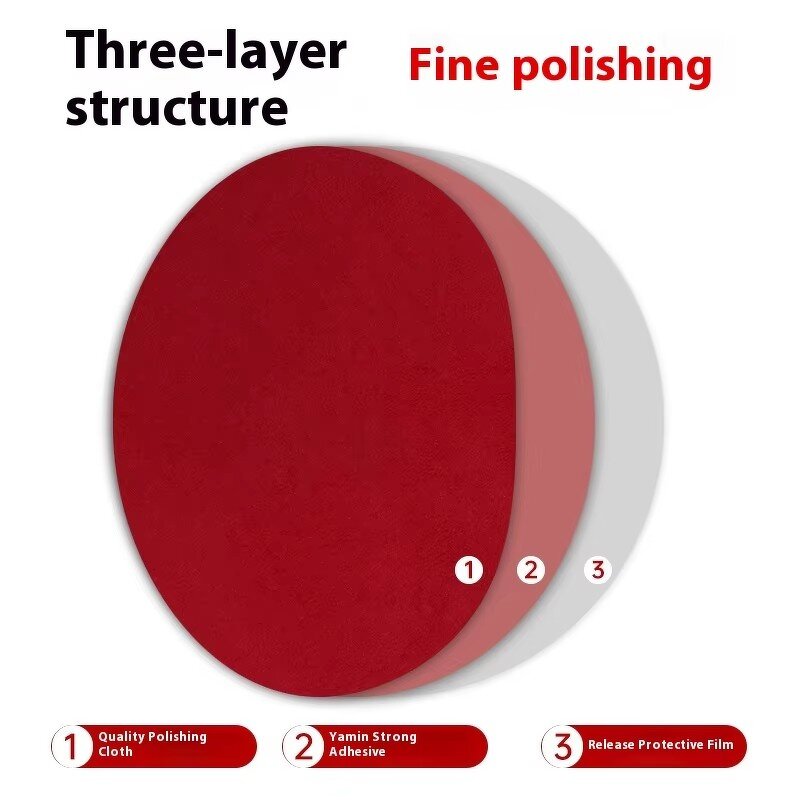 Polishing Cloth Factory - OEM Metallographic Adhesive Velvet Canvas Aluminum Alloy