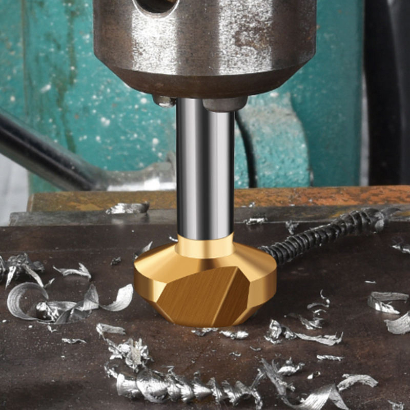 Chamfer Drill Bit Factory - OEM High Quality 90 Degree Trimming Straight Handle