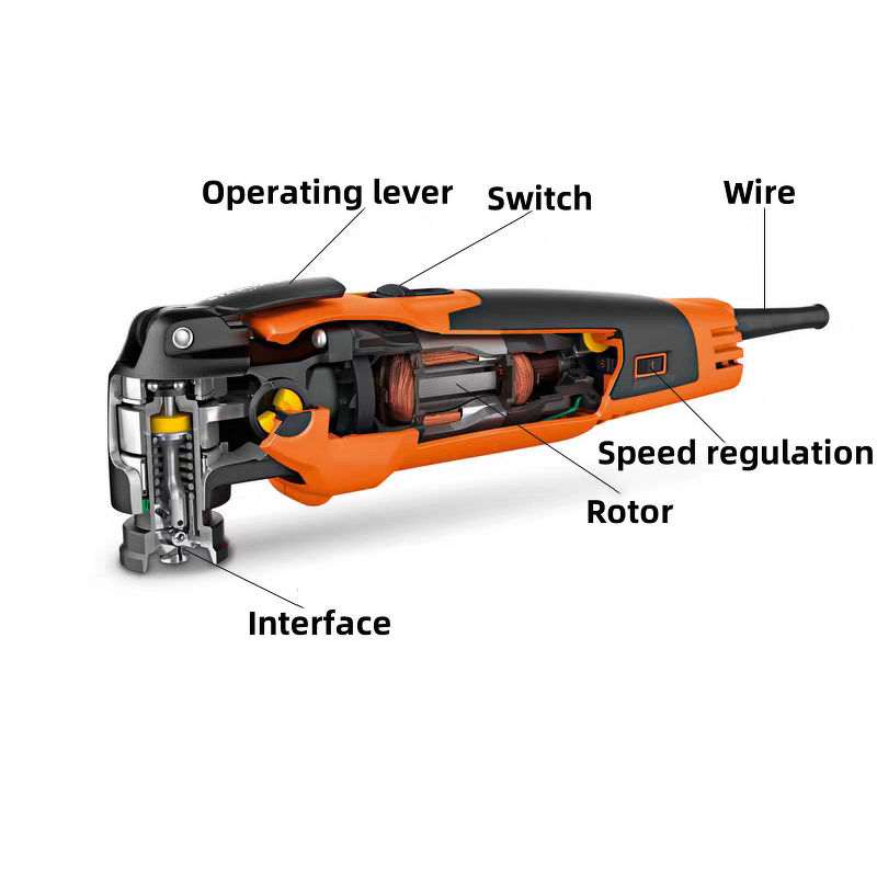 Power Tool Factory - OEM Fein Overtone MM300 Universal Plug-In Grinding Cutting