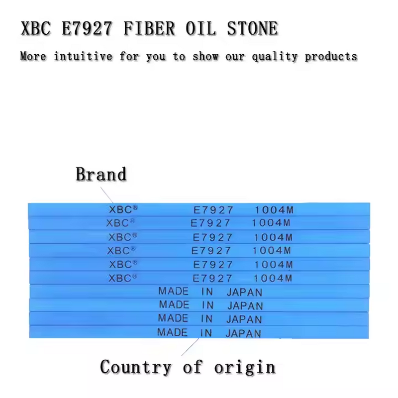 Polishing Stone Factory - OEM XBC E7927 Japanese Fiber Blue #800 Grit Ceramic