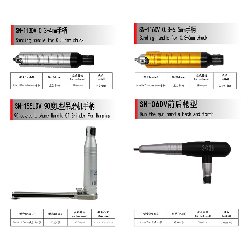 Hanging Grinder Handle Factory - OEM Factory Sale Sonidec SN-113DV SN-116DV