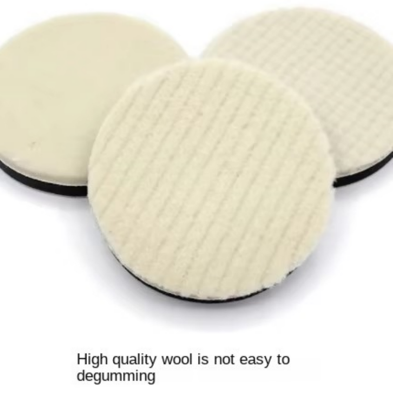 Buffing Disc Factory - OEM Japanese-Style Short Wool Self-Adhesive Waxing Stone