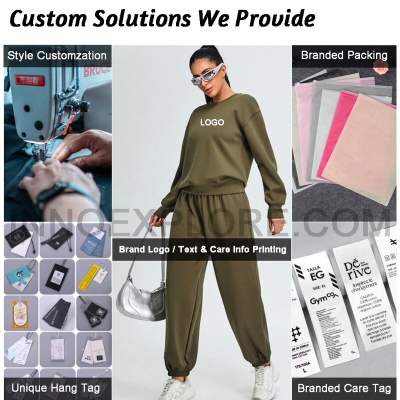 Pullover Hoodie Supplier - OEM/ODM OEM Men's Cotton Contrast Color Lines Knitted Casual