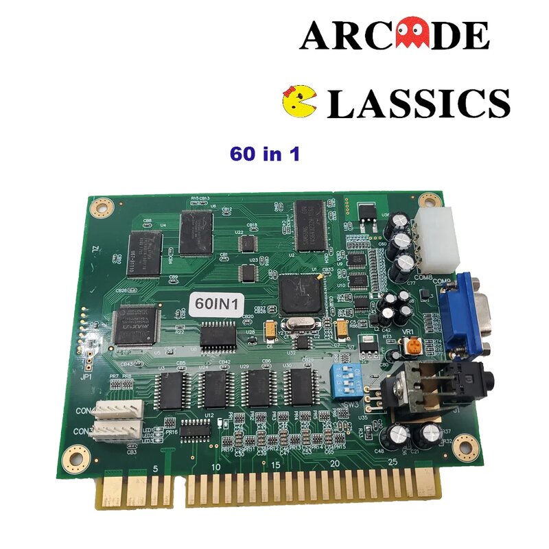 Arcade Game Board Factory - OEM Factory Direct Classic 60 in 1 Game Board