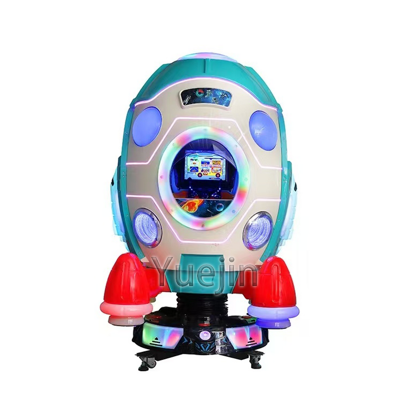 Kiddie Ride Factory - OEM Popular Kids Electric Coin Operated Space Capsule MP5 Screen