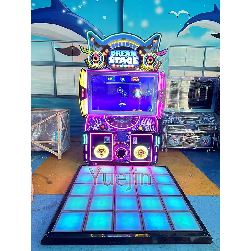 Dance Game Console Factory - OEM 55-Inch HD LED Screen Stereo Sound Coin Operated