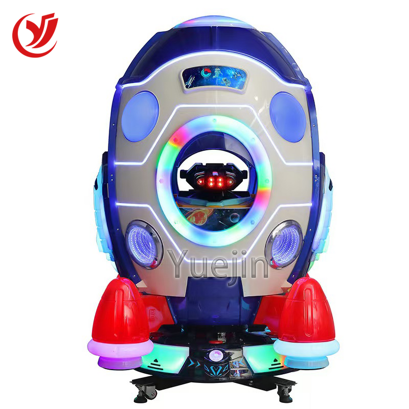 Kiddie Ride Factory - OEM Popular Kids Electric Coin Operated Space Capsule MP5 Screen