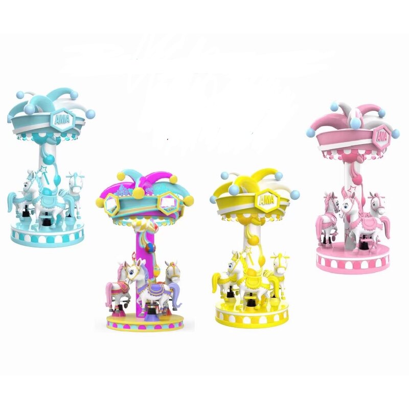 Carousel Factory - OEM Hot Sale Children's Indoor Playground Small Honey Riding