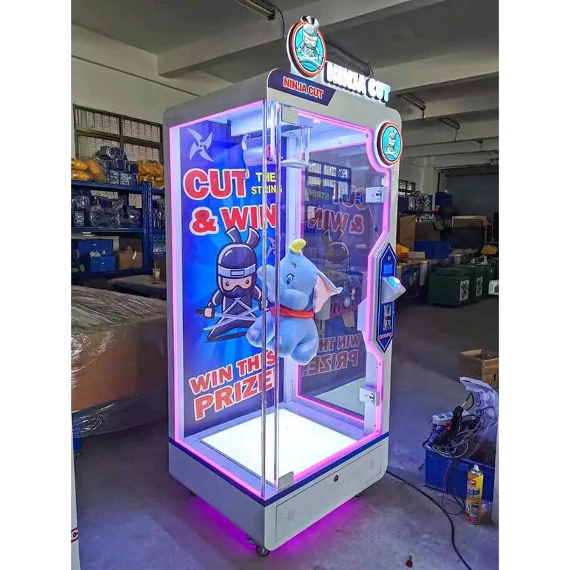 Scissor Toy Machine Factory - OEM Color Coin Scissor Doll Gift Machine