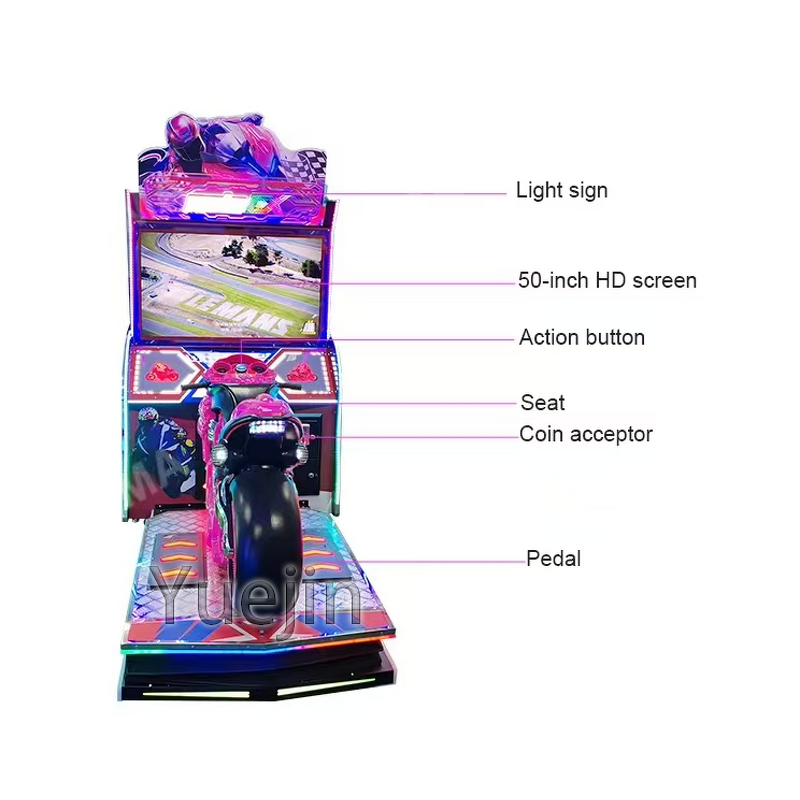 Racing Simulator Factory - OEM Dynamic Amusement Arcade Coin Pusher Thrilling Driving