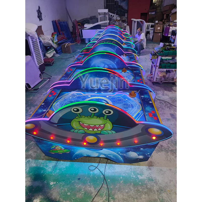 Air Hockey Arcade Game Factory - OEM Children's Space-Themed Coin-Operated Fun Entertainment