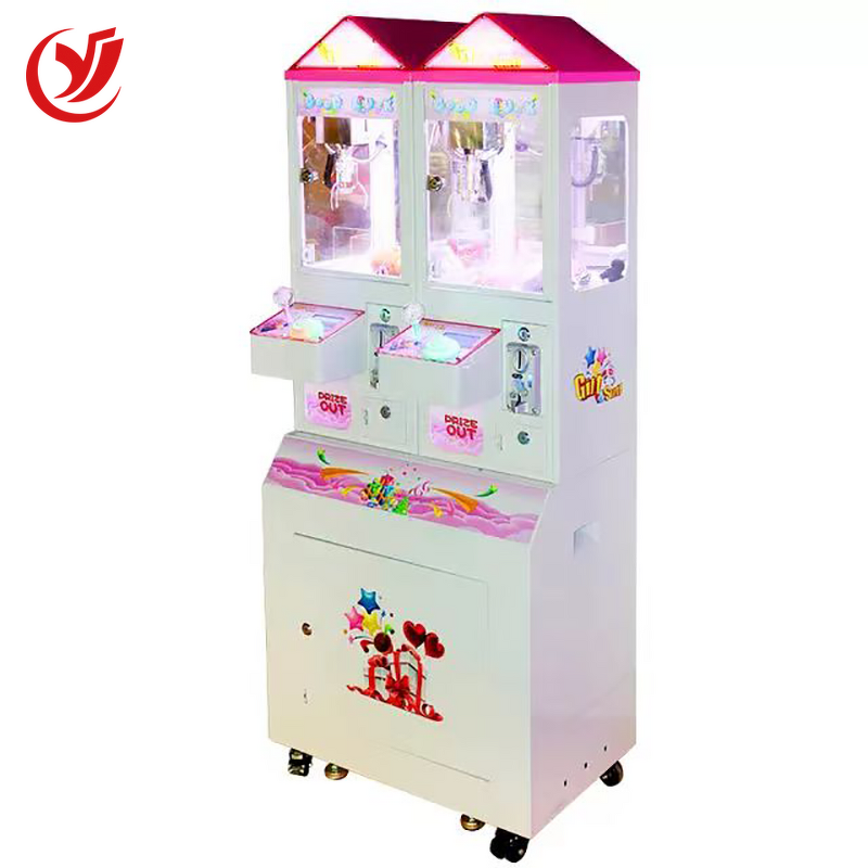 Claw Vending Machine Factory - OEM Indoor Shopping Mall Cheap Mini Gift Doll Crane