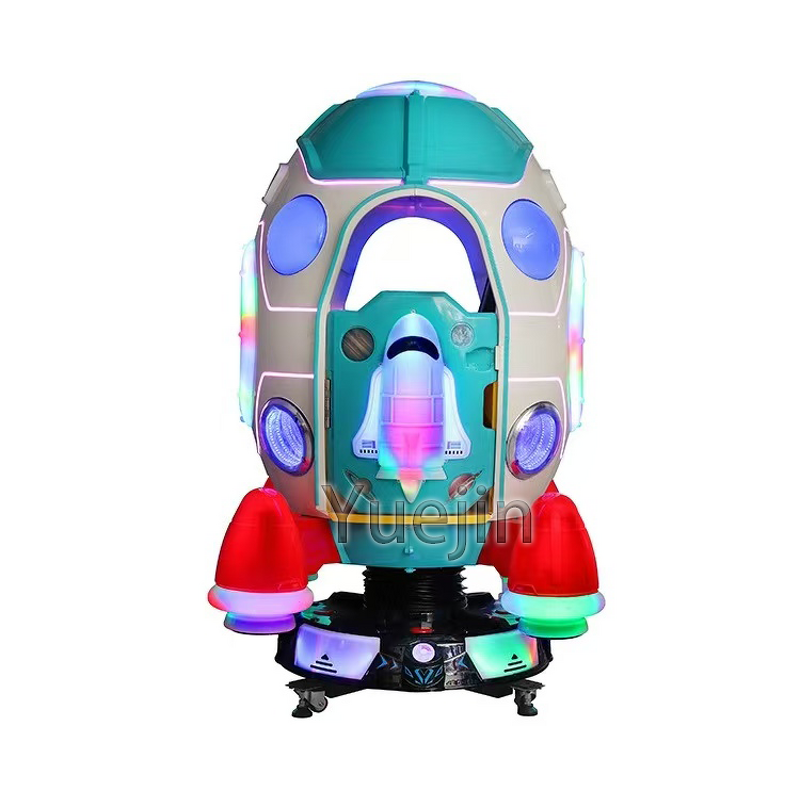 Kiddie Ride Factory - OEM Popular Kids Electric Coin Operated Space Capsule MP5 Screen