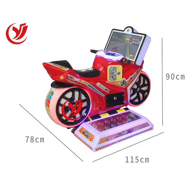 Motorcycle Arcade Game Factory - OEM Children's Mini Fairground Ride Carousel Sale