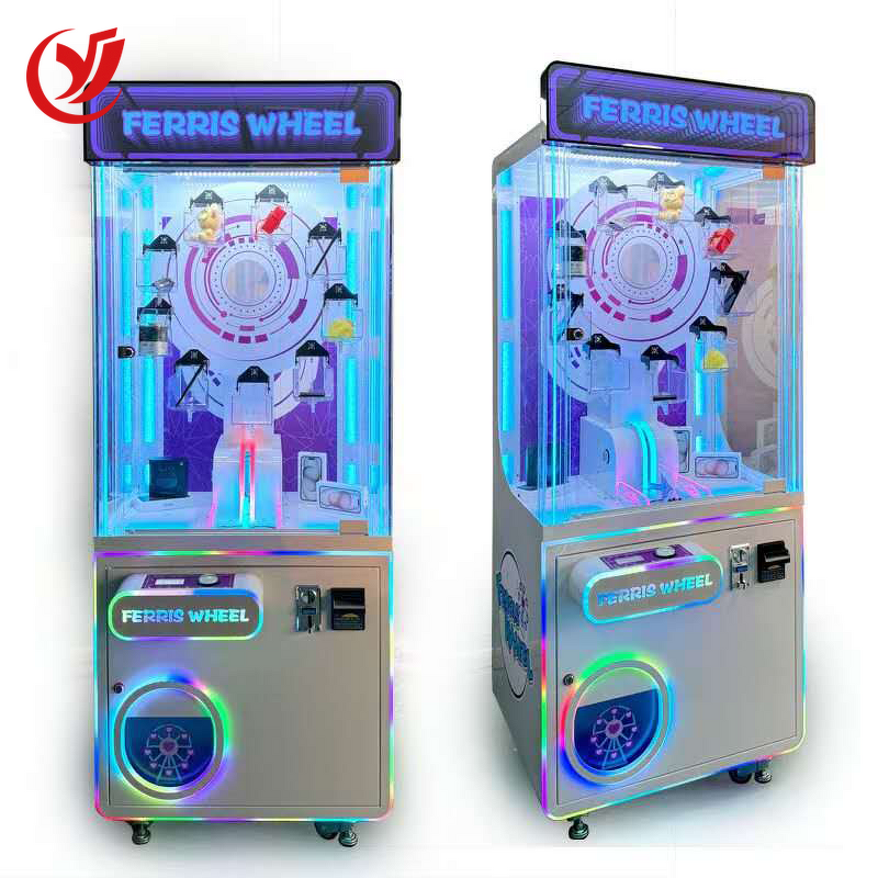 Crane Machine Factory - OEM Coin-Operated Arcade with Ferris Wheel Bill Acceptor Gift