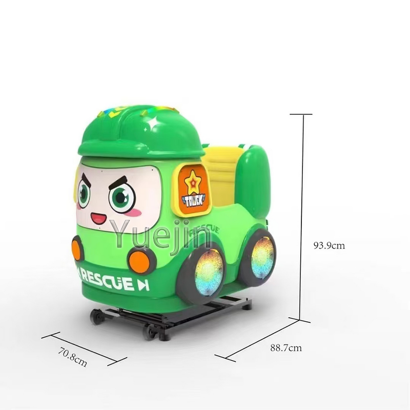 Kiddie Ride Factory - OEM High Quality Indoor Fiberglass Cartoon Vehicle Coin-Operated