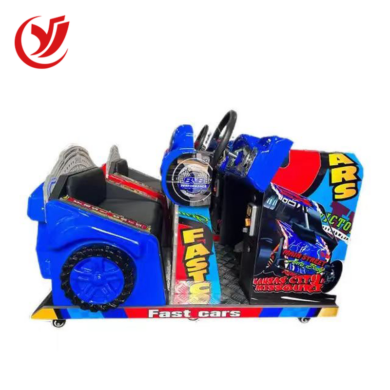Racing Car Simulator Factory - OEM 22 Inch Kids Arcade Coin Operated Metal Plastic