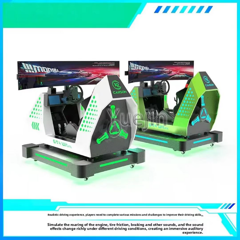 Racing Simulator Factory - OEM GT4 Ultra F1 VR 3 Screen Indoor Metal Virtual Reality